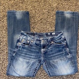 Miss Me low rise boot cut